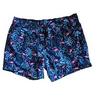 Joules Mens‎ XL Flamingo Swim Shorts Board Trunks Bathing Suit Lined Tropical